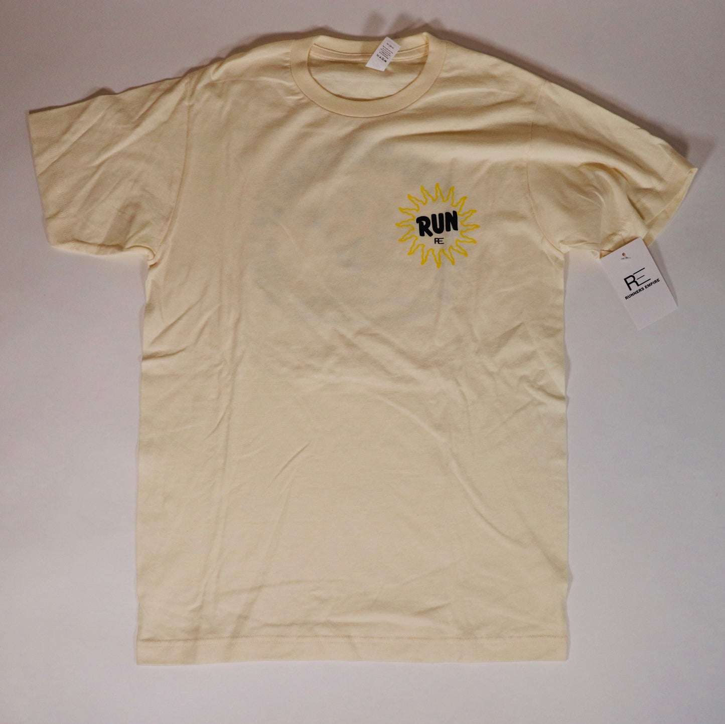 Run sun tee (unisex Small)